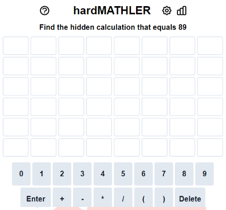 Mathler game guide