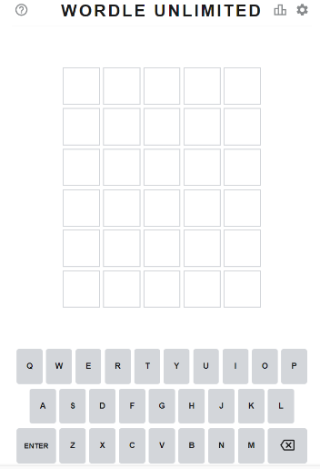 Play Wordle Unlimited game on website